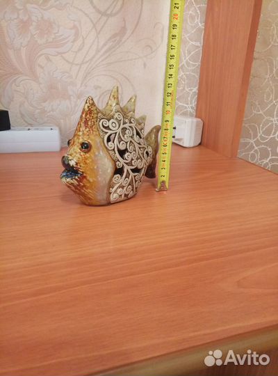 Статуэтка рыбка Чешский фарфор