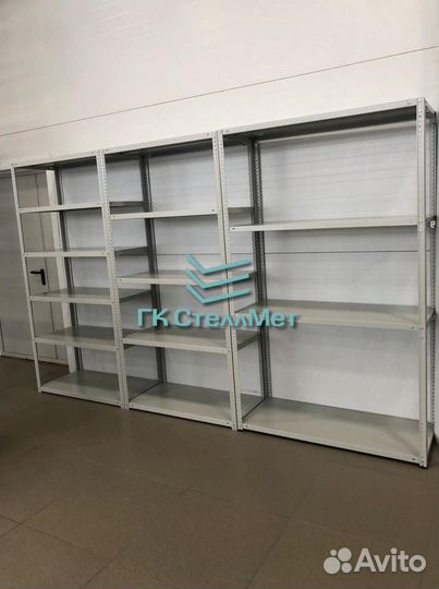 Металлические стеллажи новые