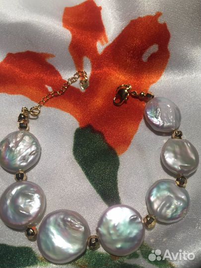 Браслет с жемчугом