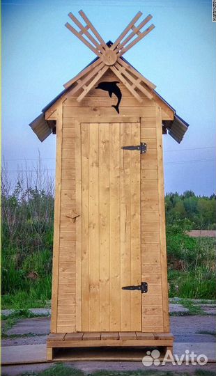 Дачный туалет с установкой Я292
