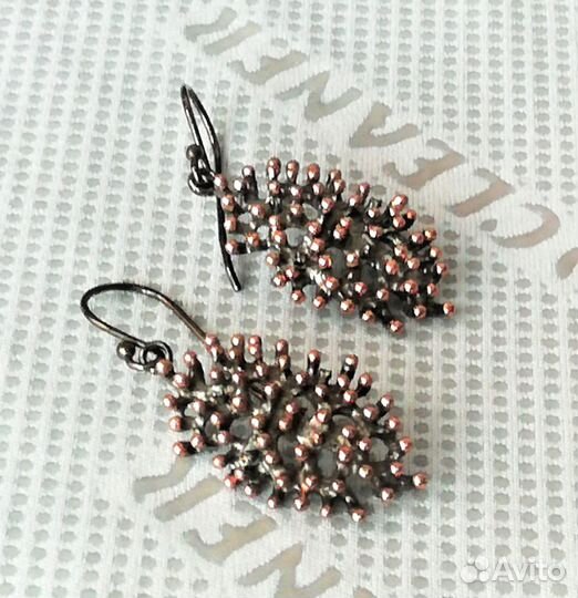 Серьги серебро С180