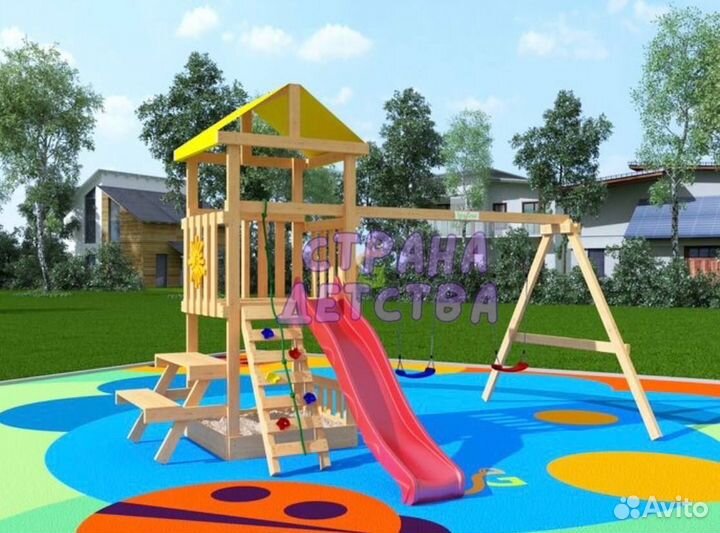 Детская площадка для дачи компактная