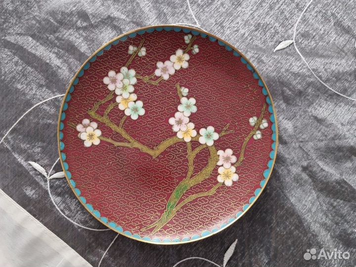 Клуазоне большая чаша для конфект