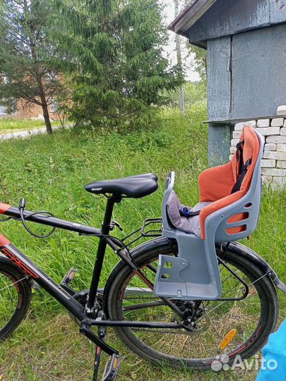 Детское велокресло на багажник