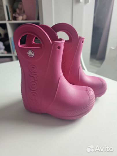 Резиновые сапоги crocs