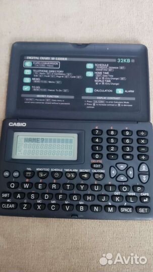 Электронная записная книжка casio