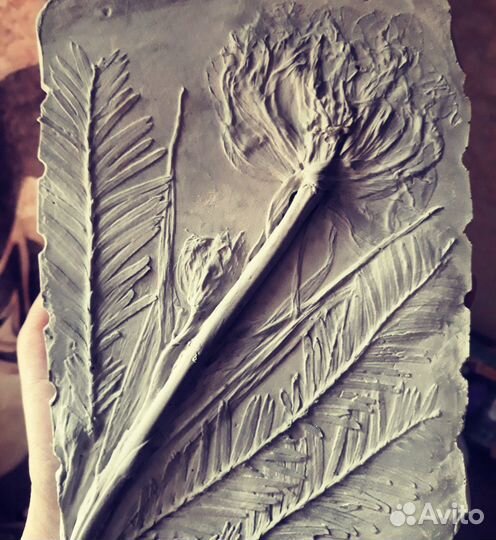 Гипсовый барельеф