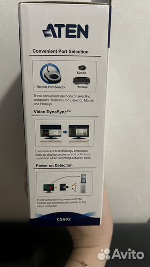 KVM переключатель aten CS692