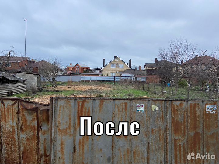 Спил деревьев, расчистка участка, обрезка