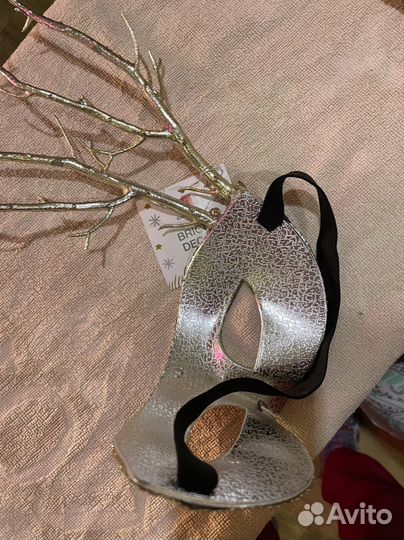 Маска карнавальная,на резинке Ветки