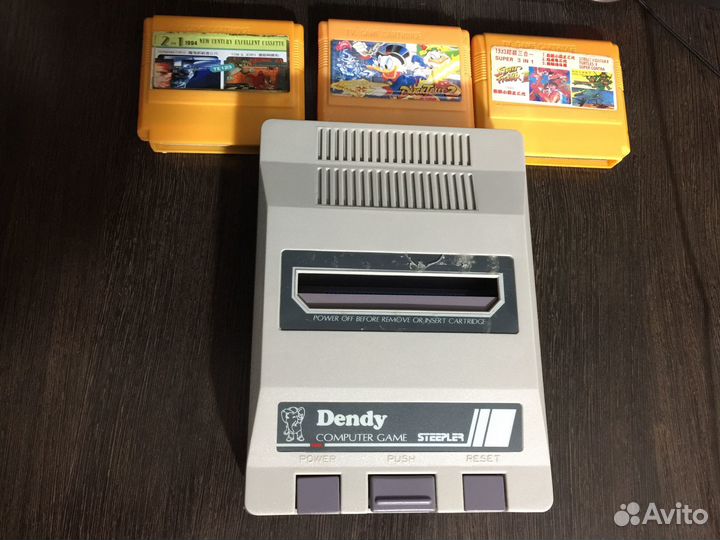 Dendy Classic Steepler и картриджи