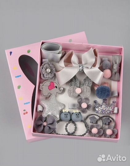 Заколка для волос, резинка для волос, набор