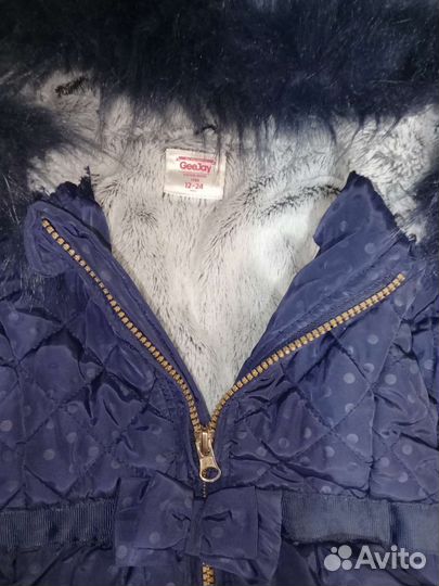 Куртка для девочки 92