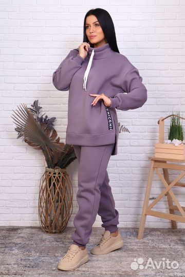 Тёплый костюм 52 р новый