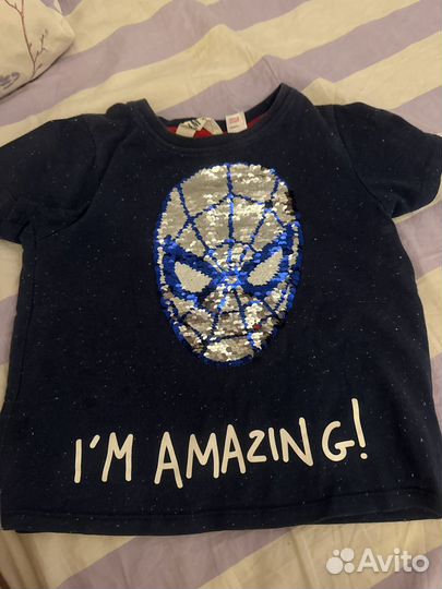 Футболка человек паук марвел HM 104