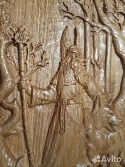 142 Белобог. Славянский бог Света. 20 на 27 см