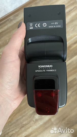 Вспышка камеры yongnuo YN568EX II