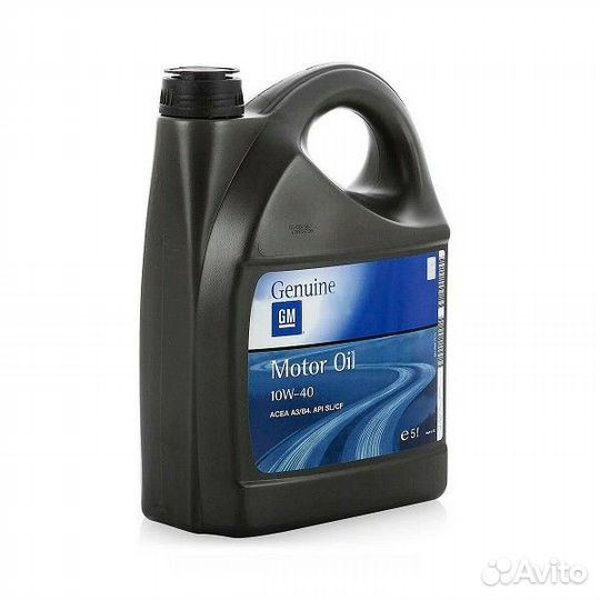 Моторное масло General Motors Semi Synthetic 10W-4