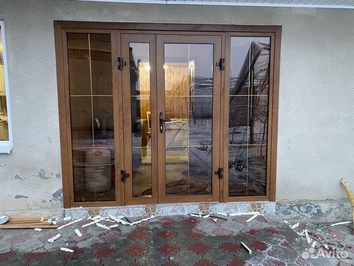 Алюминиевый окон двери