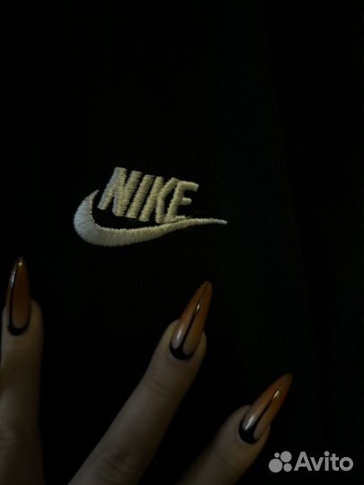 Зип худи nike черное мужское s