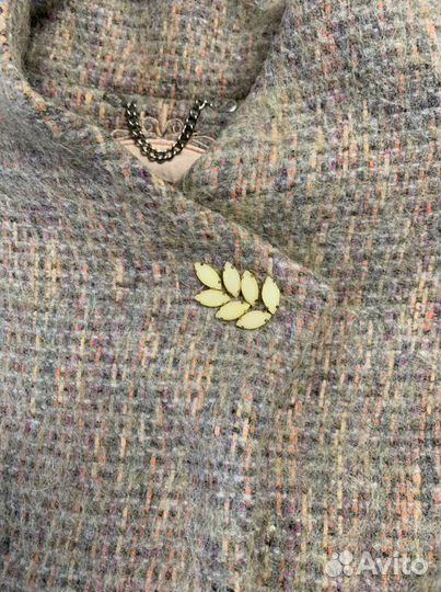 Пальто Nelva р-р 44 натуральная шерсть