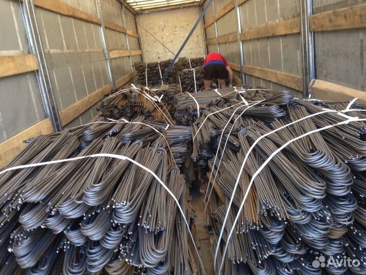 Анкер для георешетки (металл Ф12) L-0,75м