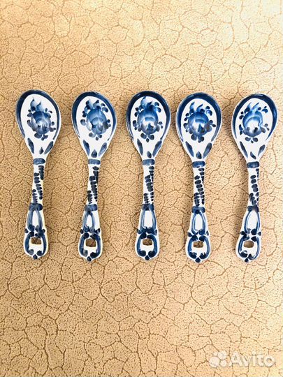 Ложки чайные Гжель 5 шт