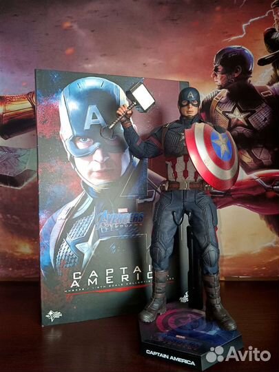 Captain America hot toys endgame