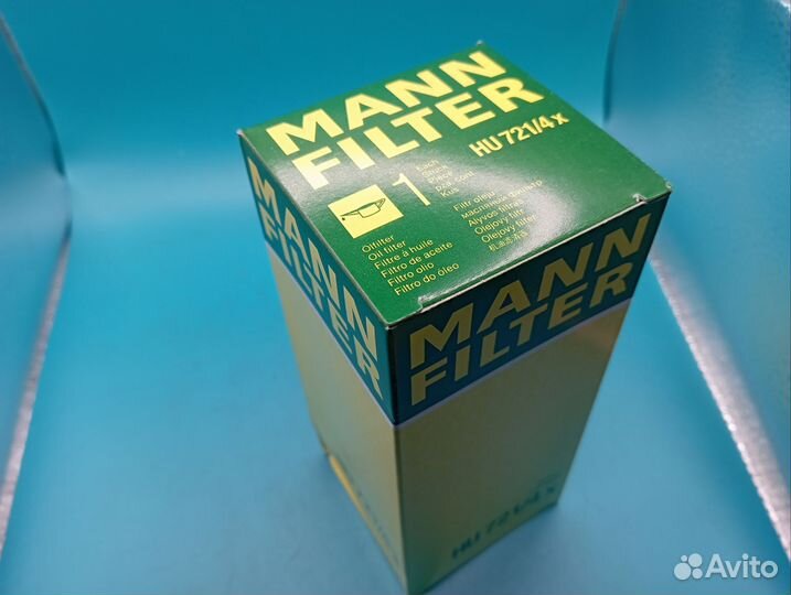 Фильтр масляный mann-filter HU7214X