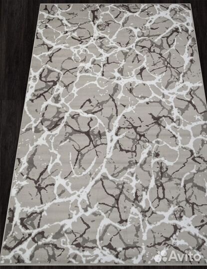 Ковер Merinos Silver F389 серый