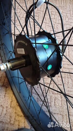 Мотор колесо 500 ватт для фэтбайка под кассету