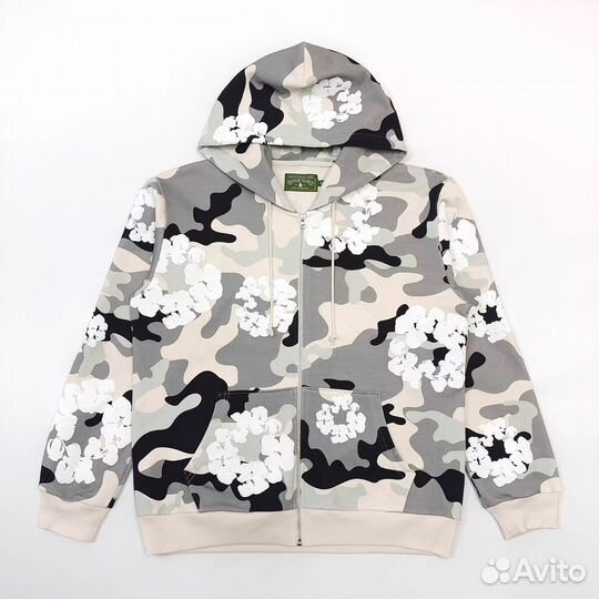 Зип худи Denim Tears мерч offset'а new collection