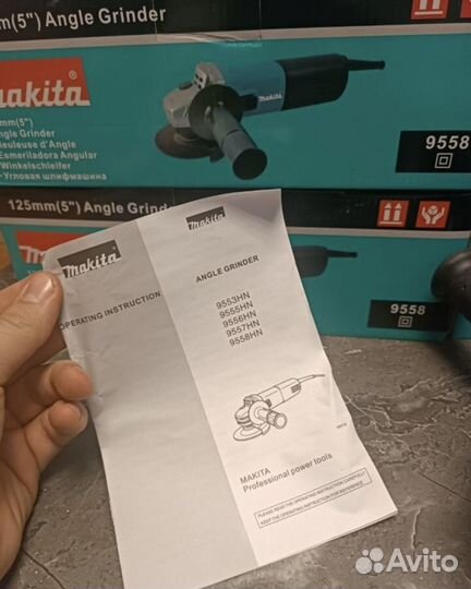 Ушм болгарка makita 125 9558