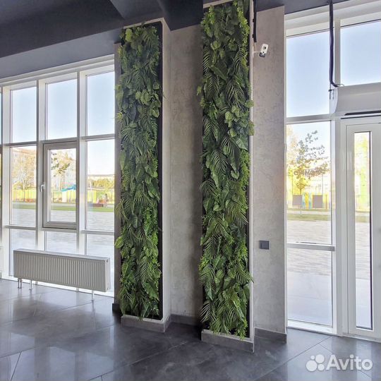 Вертикальное искусственное озеленение