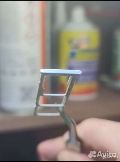 Держатель сим карты Samsung Galaxy A 50 серебро