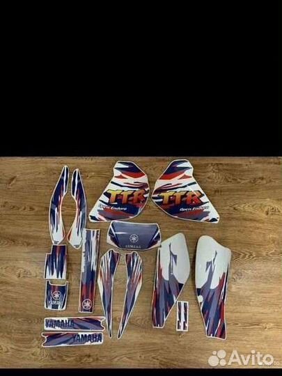 Наклейки yamaha ttr 250