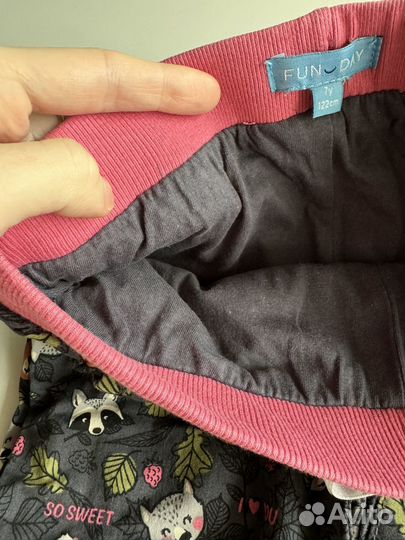 Утепленные штаны 122