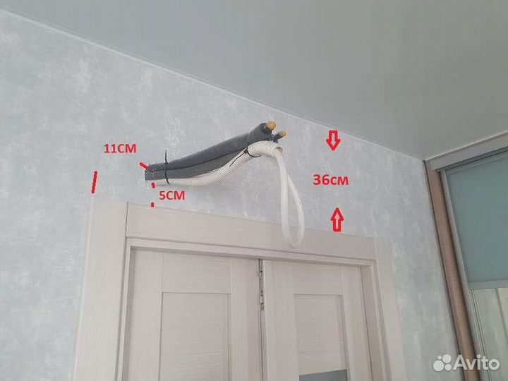 Установка кондиционеров/закладка трассы