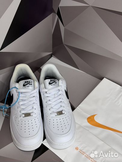 Кроссовки nike air force 1 белые