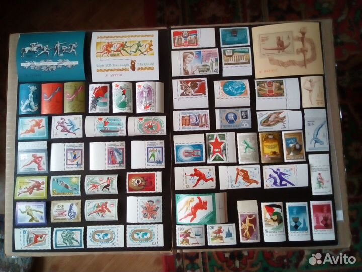 Чистые марки, сцепки и блоки СССР на 4 фото MNH**