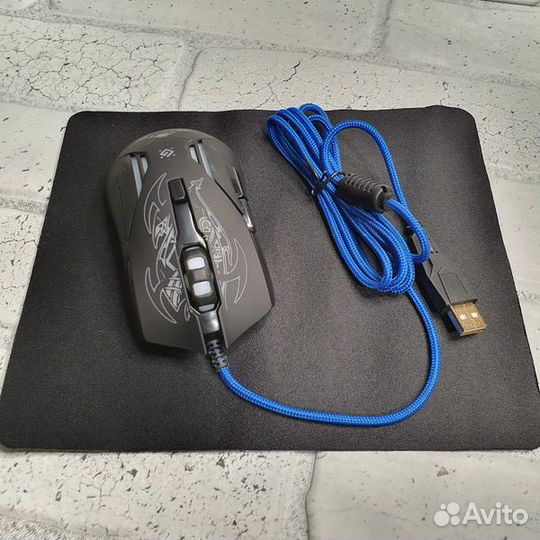 Мышь Игровая c подсветкой RGB (3200DPI ) (Bionic)