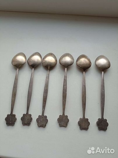 Мельхиоровые чайные ложки