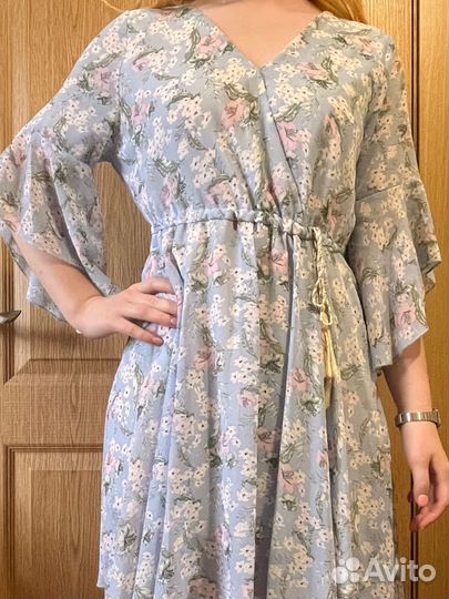 Легкое летнее платье 40-42 рост 160см