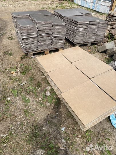 Плитка напольная бу