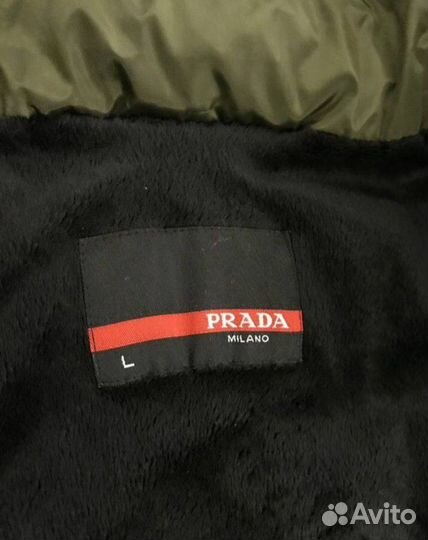 Пуховик Prada puffer jacket оригинал