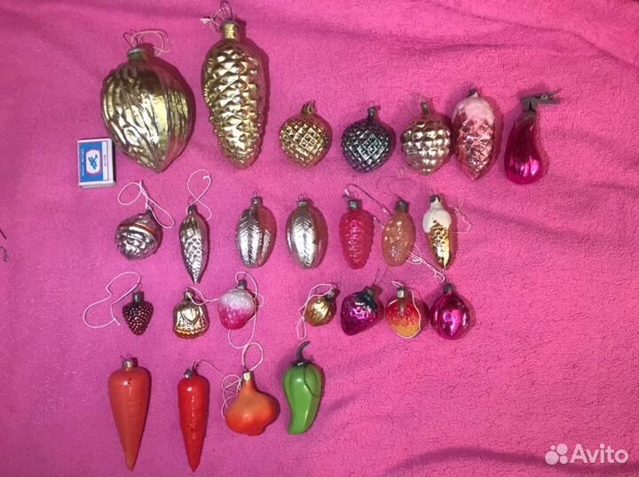 Елочные игрушки СССР