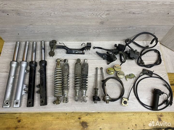 Запчасти на stel outlander 150