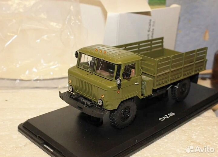 1:43 Газ-66 (66-12) бортовой от SSM