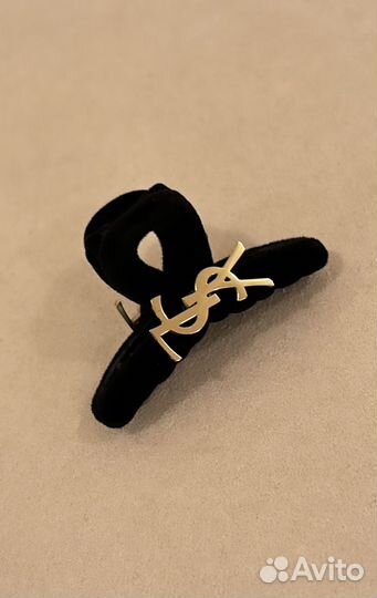 Saint Laurent краб заколка премиум