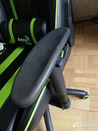 Компьютерное игровое кресло Aerocool AC120 AIR-BG